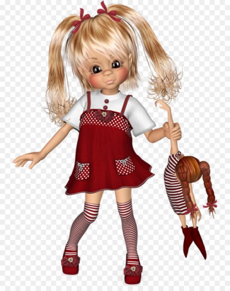 Кукла без фона