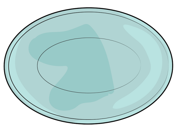Тарелка векторный клипарт