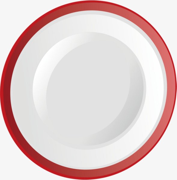 Тарелка vector