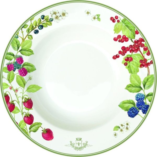 Красивая тарелка на прозрачном фоне