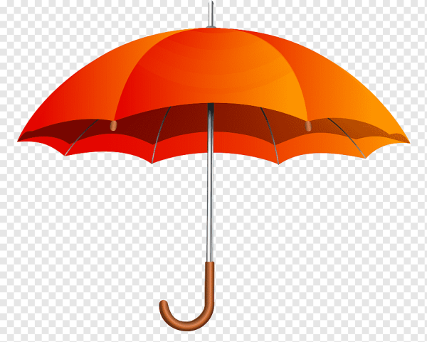 Зонтик на прозрачном фоне