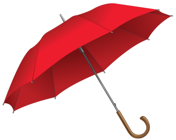 Зонтик на прозрачном фоне