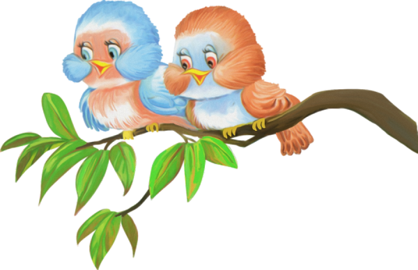 Мультяшные птички