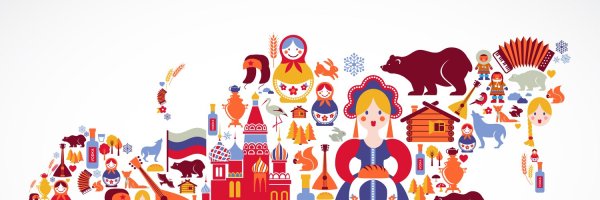 Фон символы России