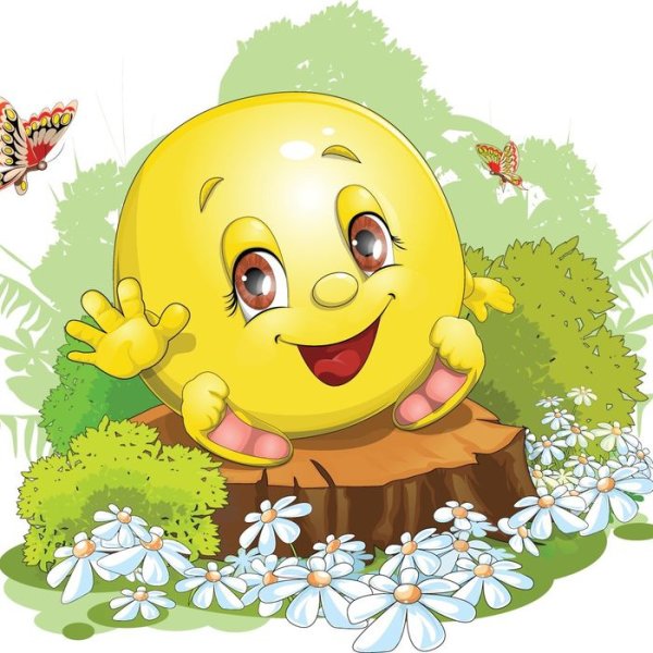 Колобок красивый