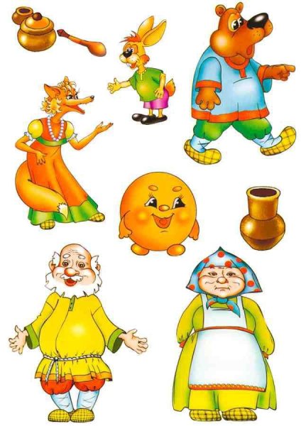 Колобок театр для фланелеграфа