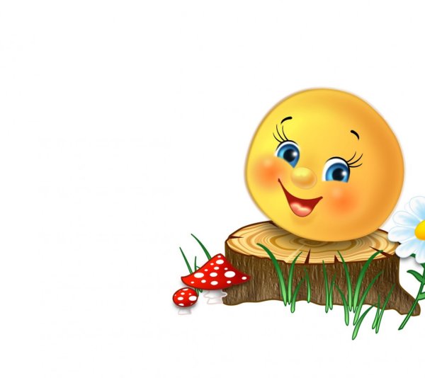 Колобок на пеньке