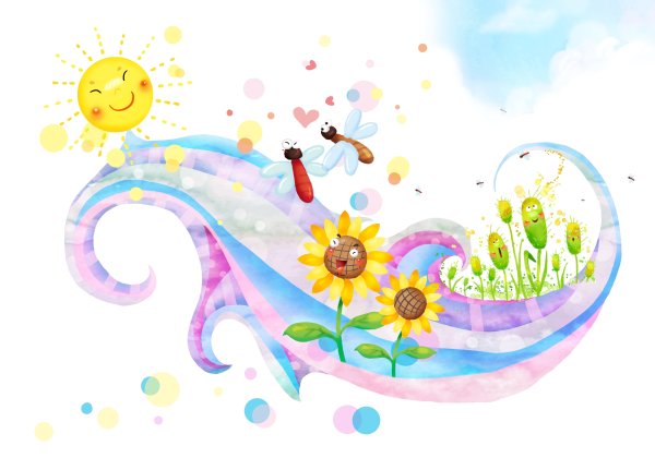 Рисунки на детскую тематику