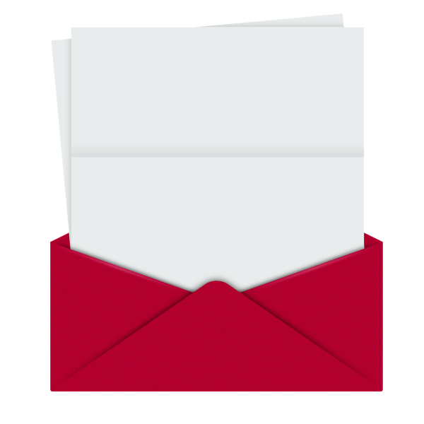 Конвертик без фона