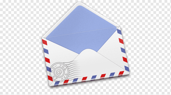 Открытый конверт