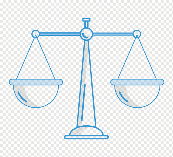 Знак весы без фона