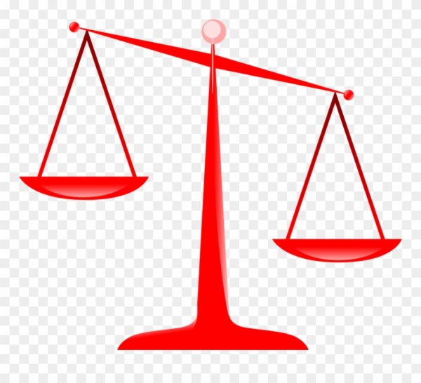 Чаши весов инфографика