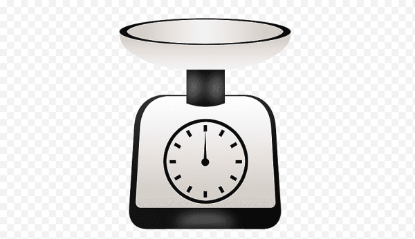 Весы кухонные вектор