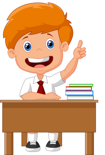 Ученик мультяшный