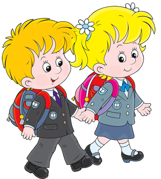 Мальчик и девочка ученики