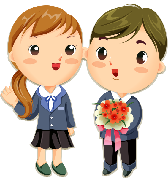 Школьники мультяшки