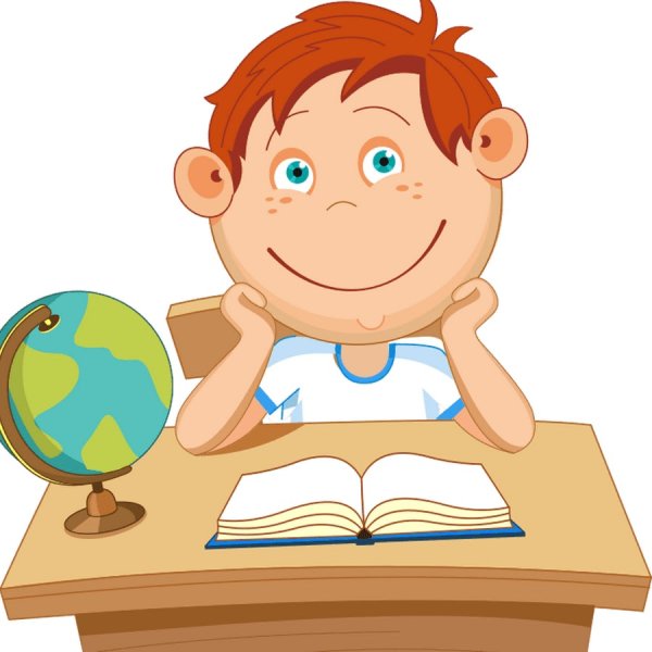 Ученик мультяшный