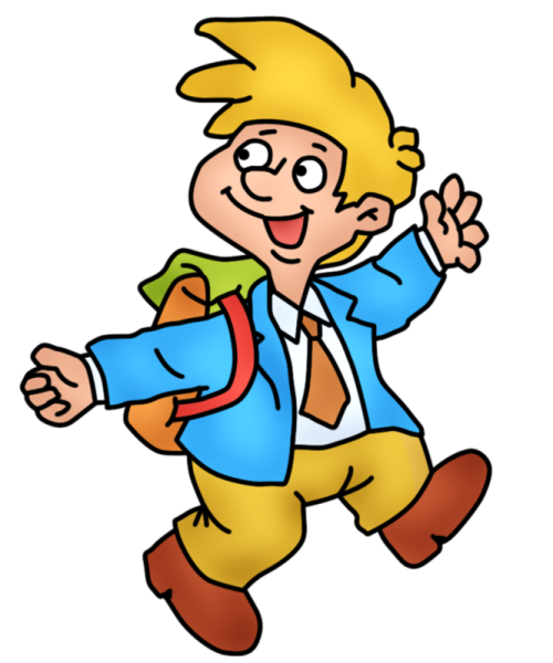 Ученик мультяшный