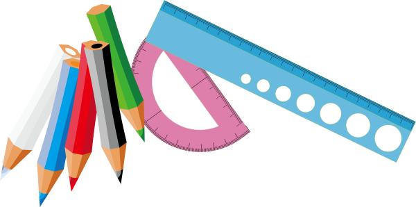 Школьные принадлежности для математики