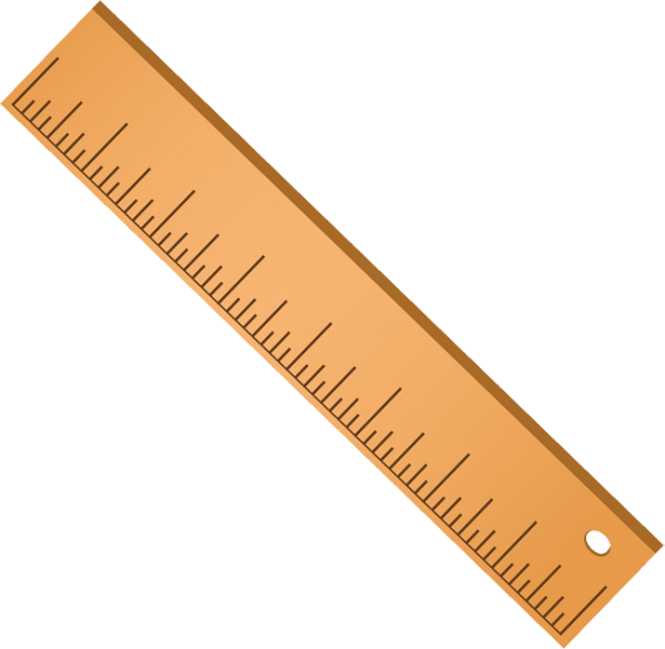 Линейка нарисованная