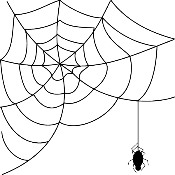 Паутина на Хэллоуин