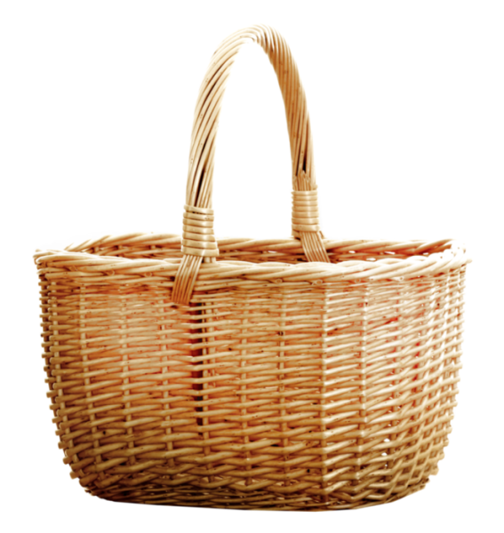 Плетеная корзинка пустая