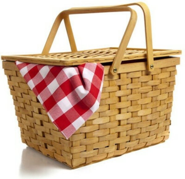 Корзина для пикника мультяшная