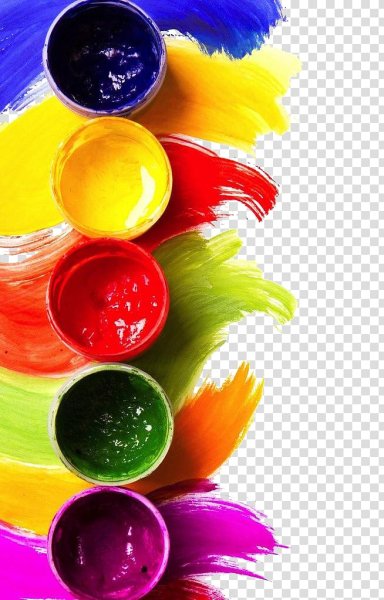 Яркие краски