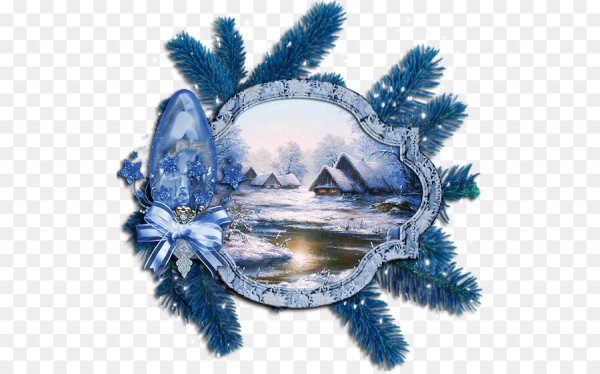 Зимний клипарт на прозрачном фоне