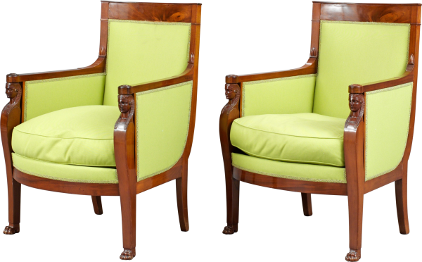 Кресло на прозрачном фоне для фотошопа