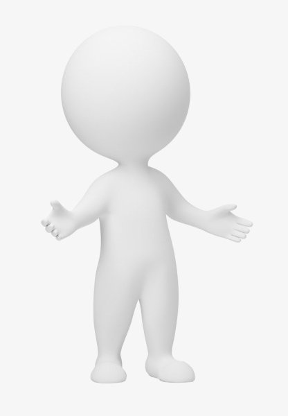 Человечки на прозрачном фоне