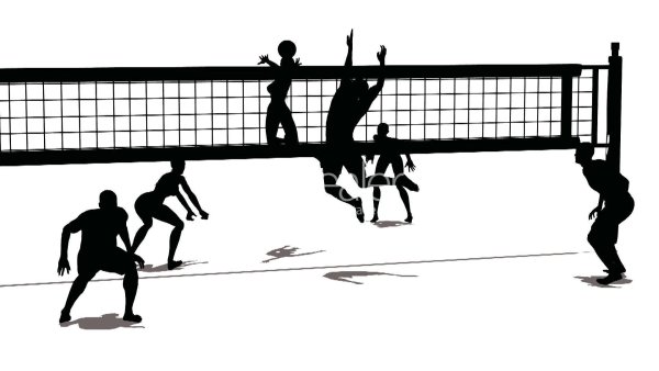 Волейбол силуэт