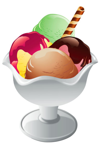 Мороженое рожок