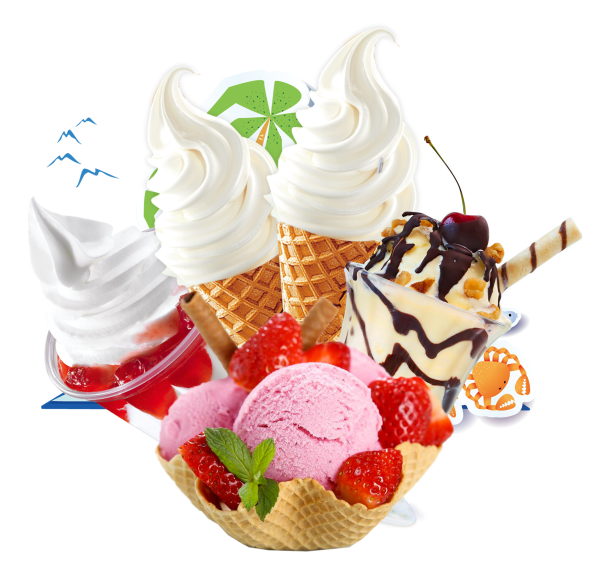 Сладости без фона