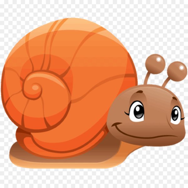 Улитка мультяшная