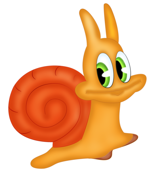 Крошка енот мультфильм улитка