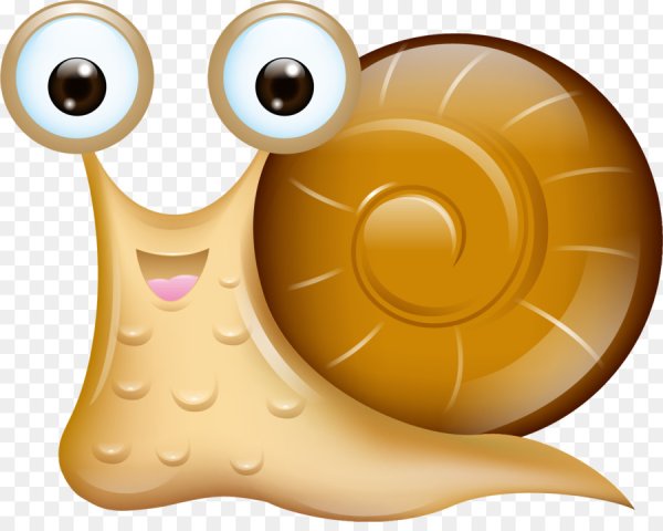 Мультяшные улитки