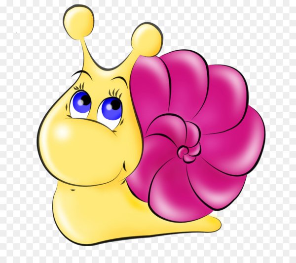 Мультяшные улитки