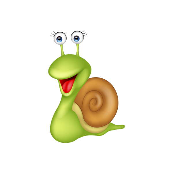 Мультяшные улитки