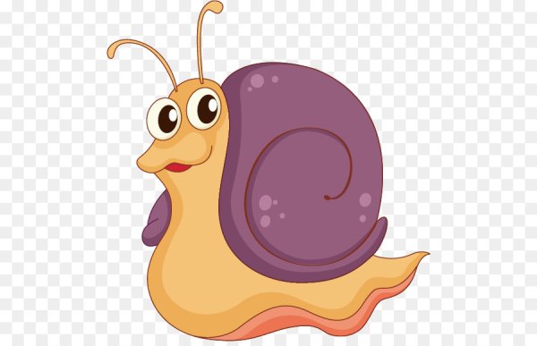 Мультяшные улитки