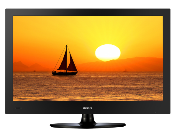 Телевизор на прозрачном фоне