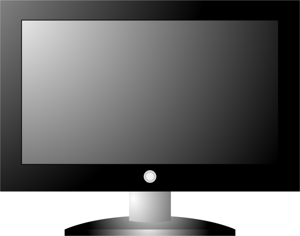 Телевизор векторное изображение