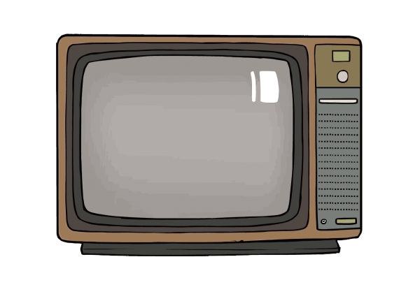 Телевизор с мультиками