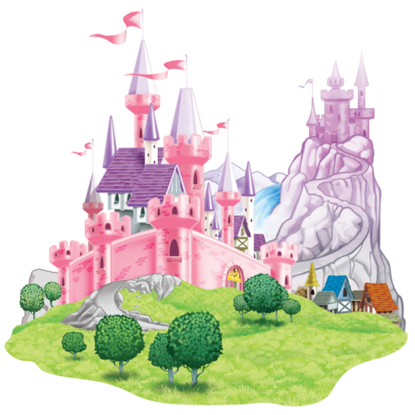 Замок Дисней Дисней для принцессам