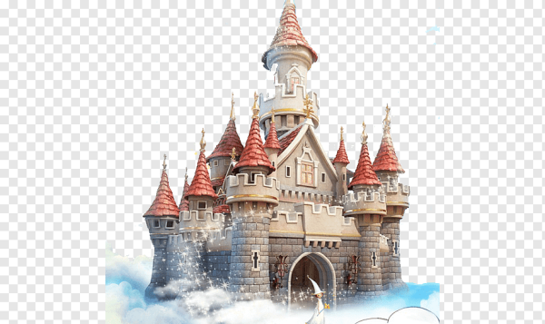 Дворец на белом фоне