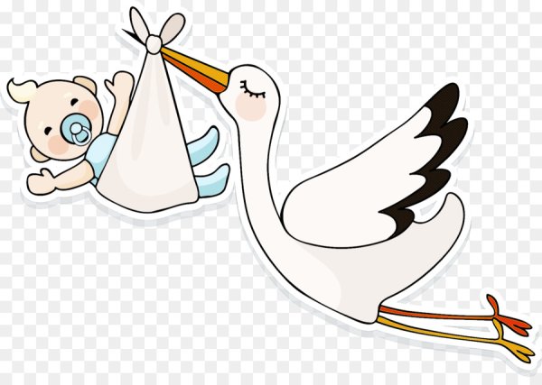 Рождение ребенка Аист