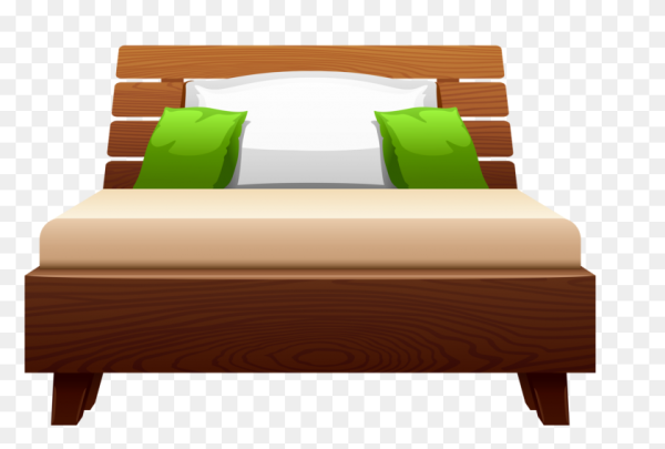 Кровать векторный клипарт