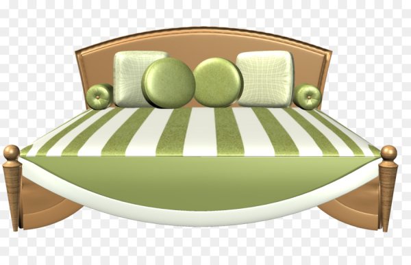 Ребёнок в кроватке без фона