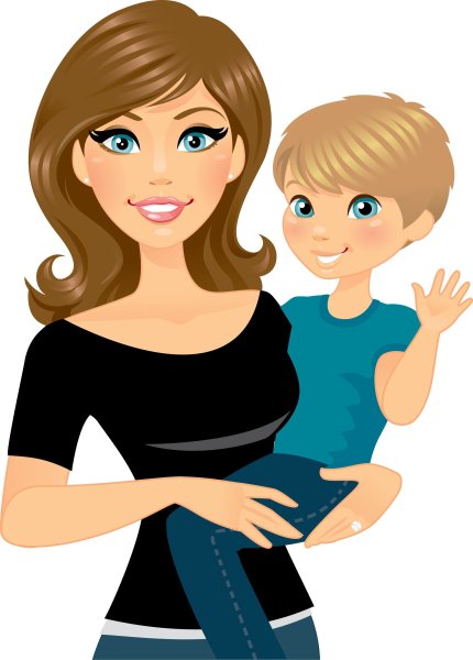 Мультяшные мамы