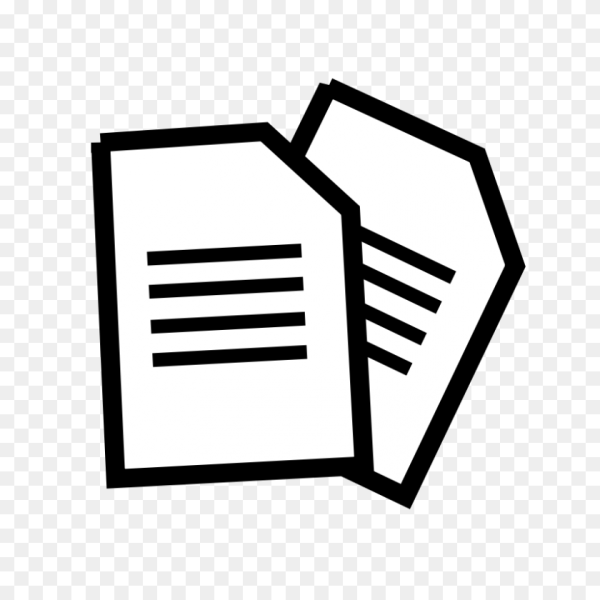 Документация на прозрачном фоне